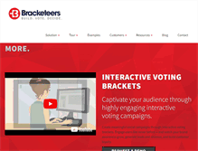 Tablet Screenshot of bracketeers.com